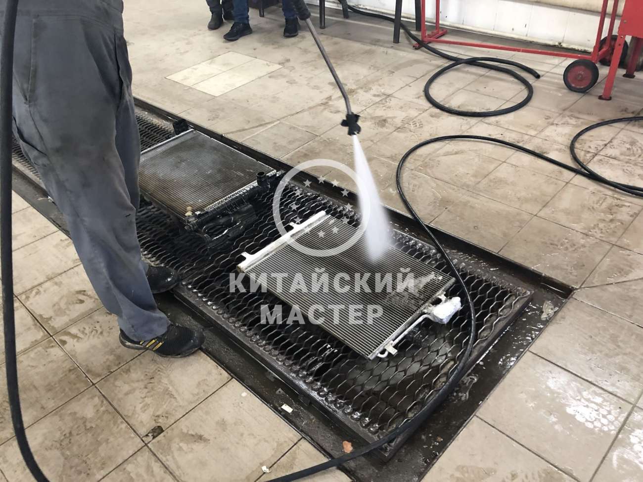 Промывка радиатора на китайских автомобилях