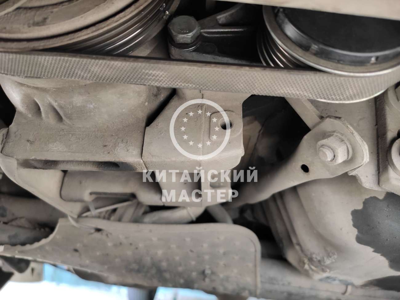Замена ремня компрессора кондиционера на китайских автомобилях